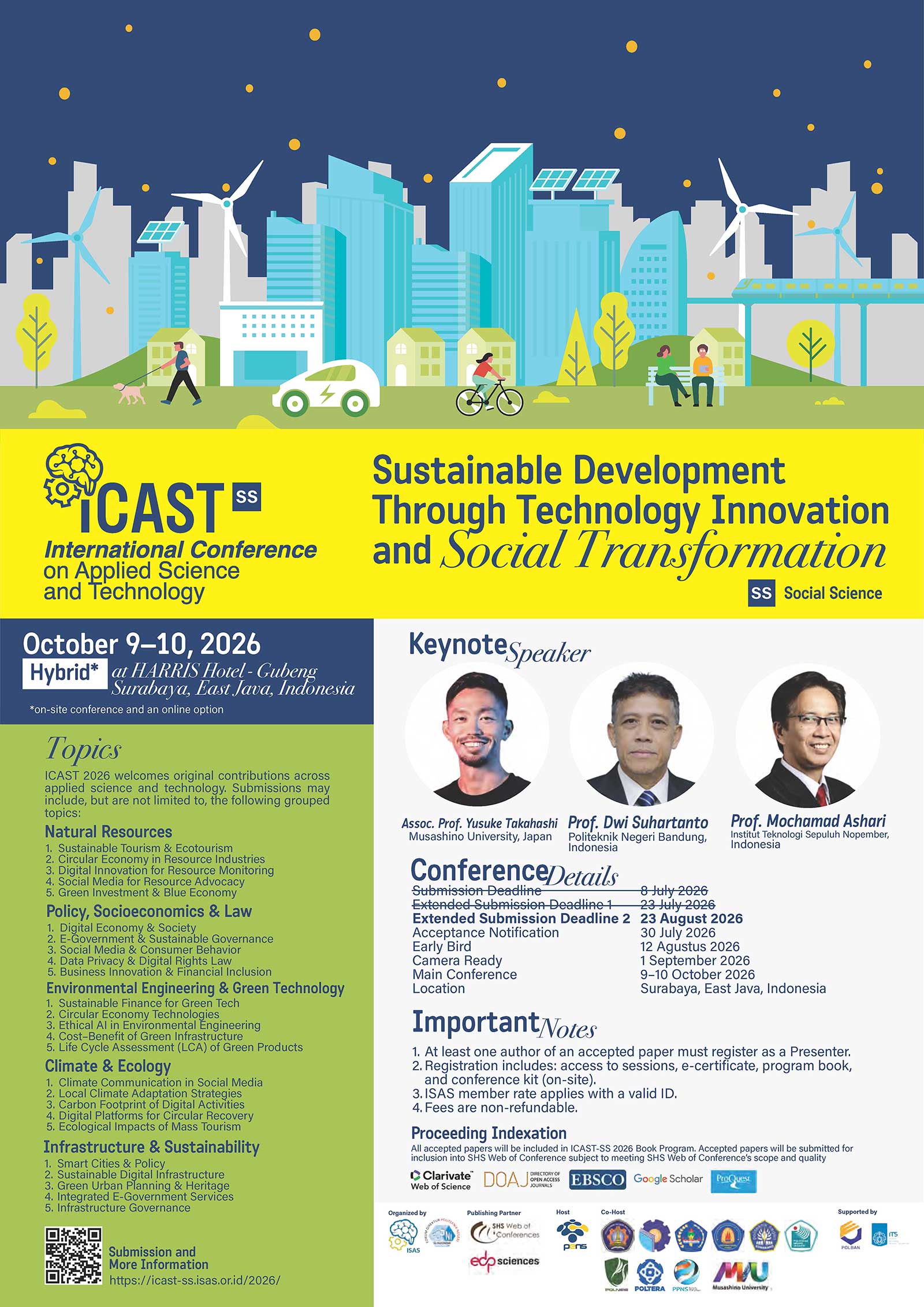 Call For Paper ICAST-SS 2026